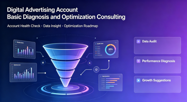 Digital Advertising Account Basic Diagnosis and Optimization Consulting