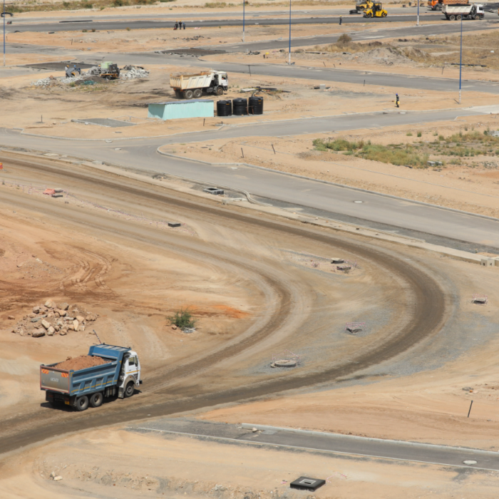 Online Payment for Road Construction Project Deposit
