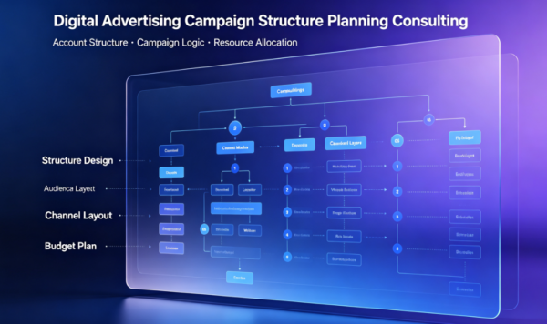 Digital Advertising Campaign Structure Planning Consulting