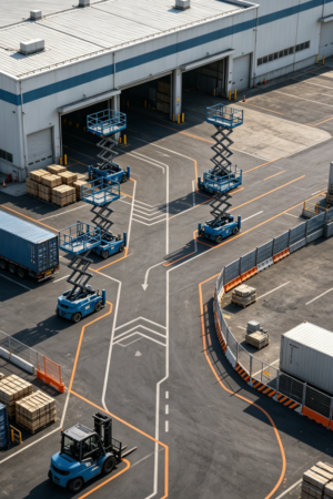 Consulting on reverse logistics route planning for equipment entry and exit