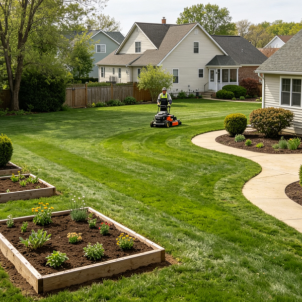 Medium-Sized Family Garden Maintenance Service