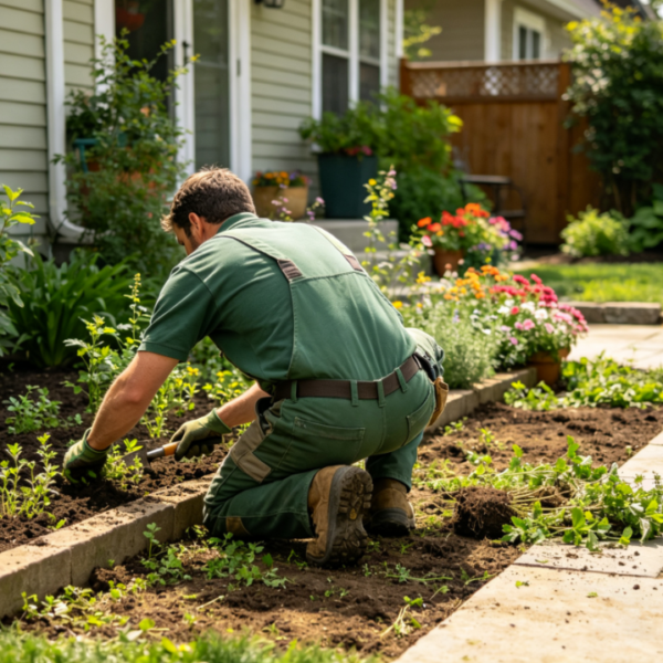 Garden Weed Removal