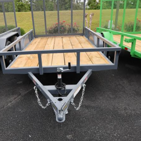 Extended Deck Utility Trailer